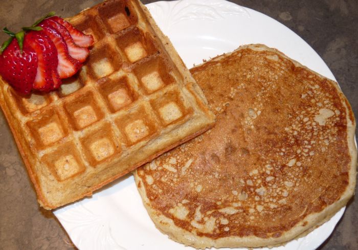 Are you a fluffy pillow of battery goodness or a crispy disc of morning scrumptiousness? Take this quiz to find out if you're a pancake or a waffle today!