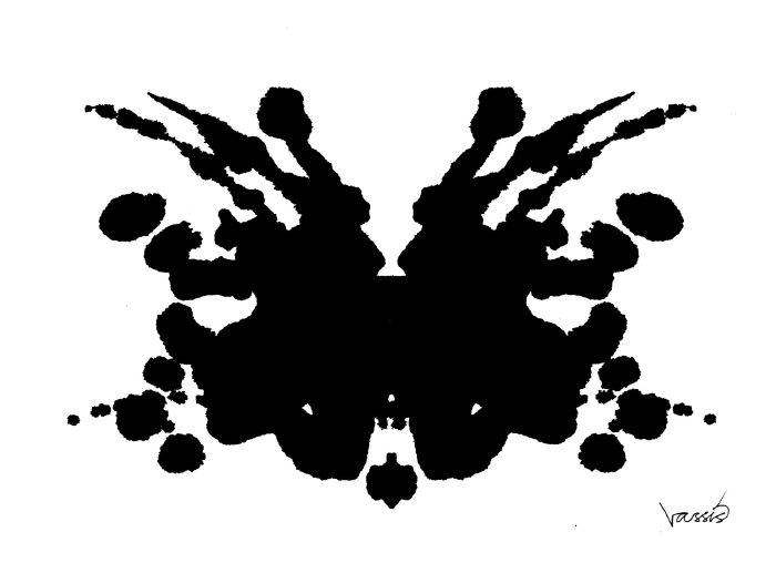 Take this ink blot test (Rorschach test) to find out your secret inner personality today!
